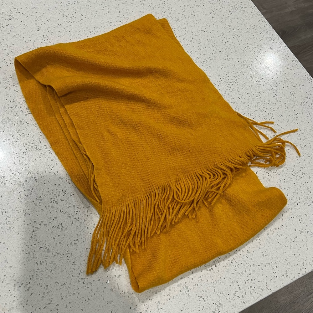 EUC Gold scarf (very soft!)